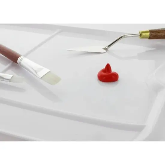 Pro Art&reg; Student Grade Acrylic Paint Premium Velvety Finish, 64oz. Hansa Red {4}