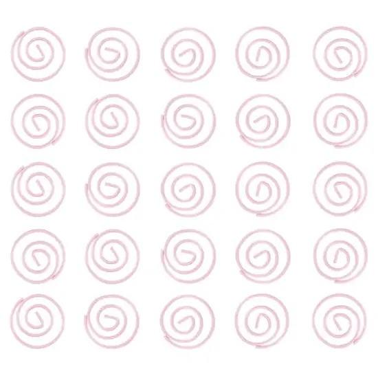 JAM Paper Circular Paper Cloops Pink {6}