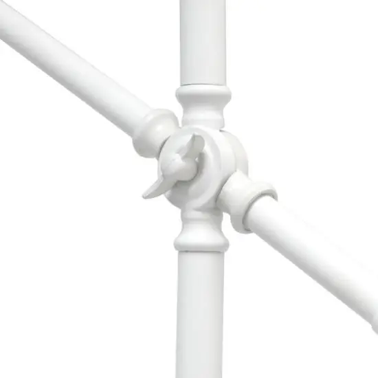 Lalia Home 2.5ft. Vertically Adjustable Desk Lamp White {8}