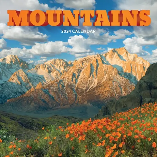 TF Publishing 2024 Mountains Wall Calendar {1}