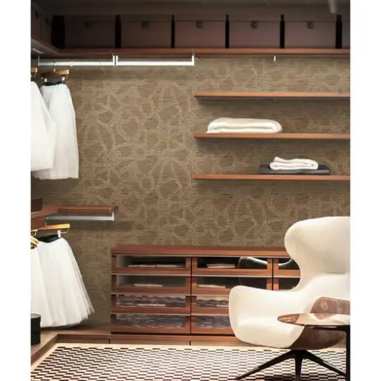Roommates Amhara Peel & Stick Wallpaper Brown {4}