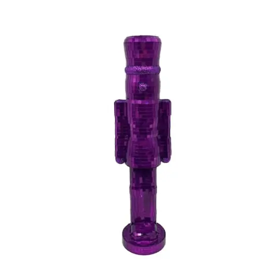13" Disco Nutcracker Tabletop D&eacute;cor by Ashland&reg; Purple {5}