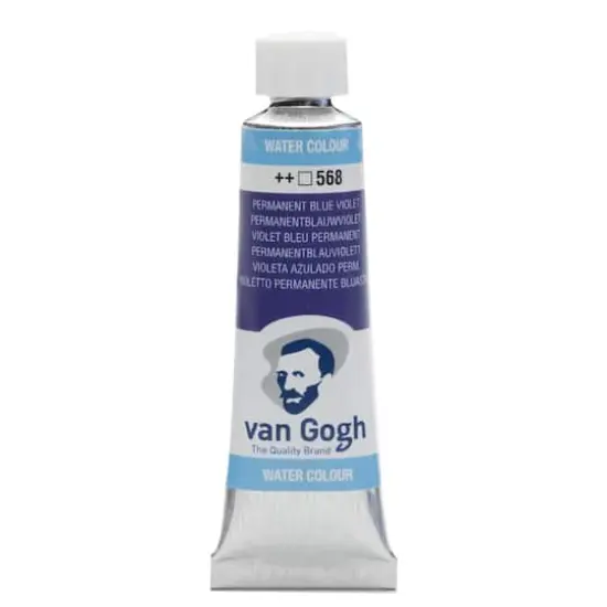Van Gogh Watercolor, 10mL 568 Permanent Blue Violet {1}
