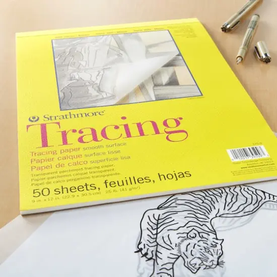 Strathmore&reg; 300 Series Tracing Paper Pad {3}