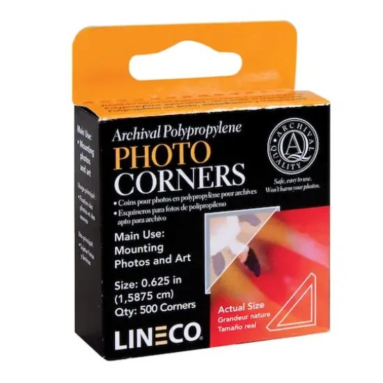 Lineco&reg; Clear Archival Mounting Corners {1}