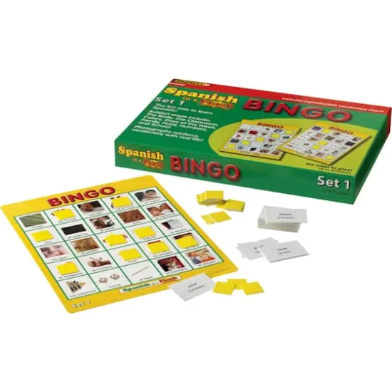 Edupress&trade; Spanish in a Flash&trade; Bingo Set 1 {3}