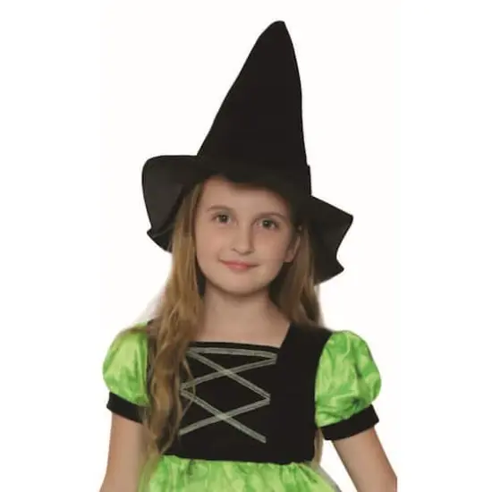 Small Black & Green Witch Girl's Costume {3}