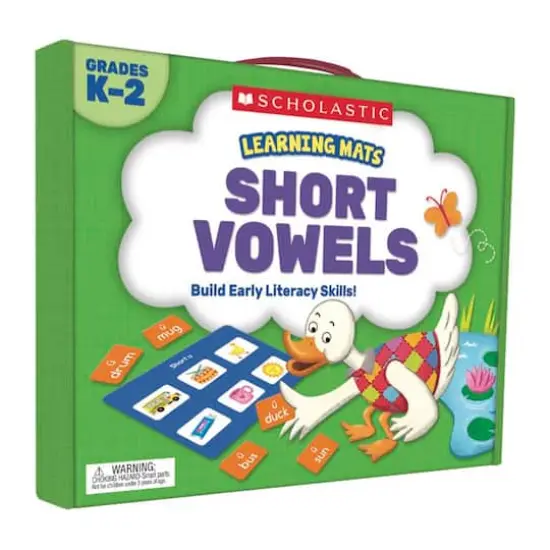 Scholastic&reg; Learning Mats Short Vowels {1}