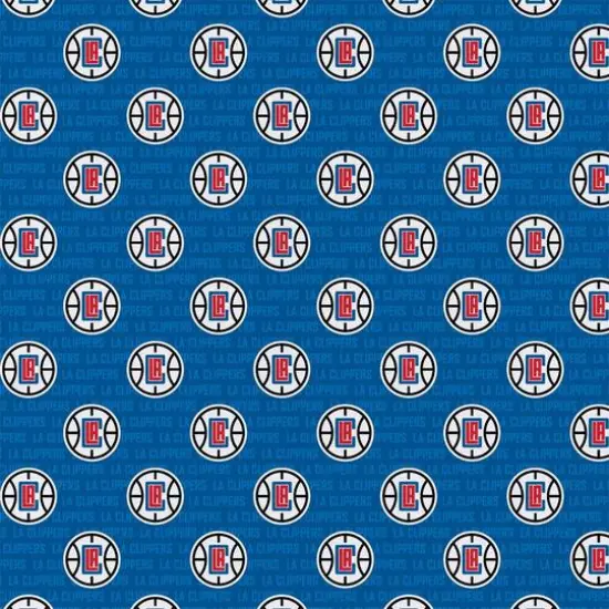 Camelot Fabrics NBA Los Angeles Clippers Cotton Precut Fabric Bundle {1}