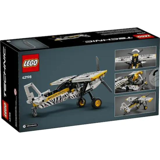 LEGO&reg; Technic&trade; Bush Plane Aircraft Toy Vehicle Gift Set for Kids 42198 {4}