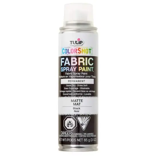 Tulip&reg; ColorShot Instant Fabric Color&trade; Black {5}