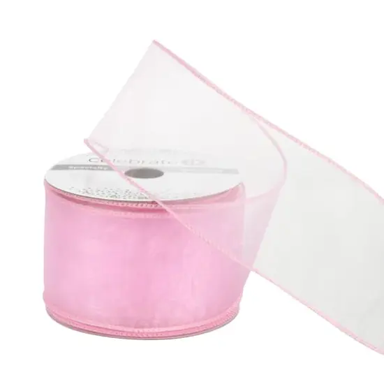 2.5" x 10yd. Sheer Wired Ribbon By Celebrate It&reg; {4}