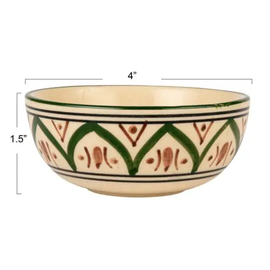 Hello Honey&reg; 4" Mosaic Stoneware Bowls, 4ct. {9}