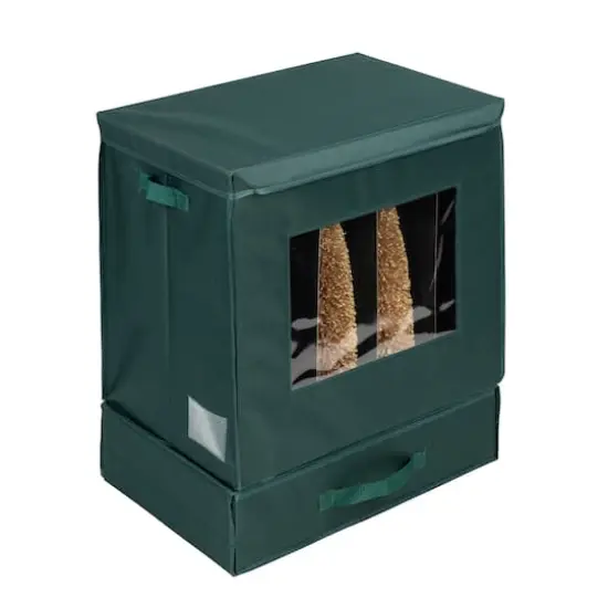 Honey Can Do Green Holiday D&eacute;cor Storage Box {4}