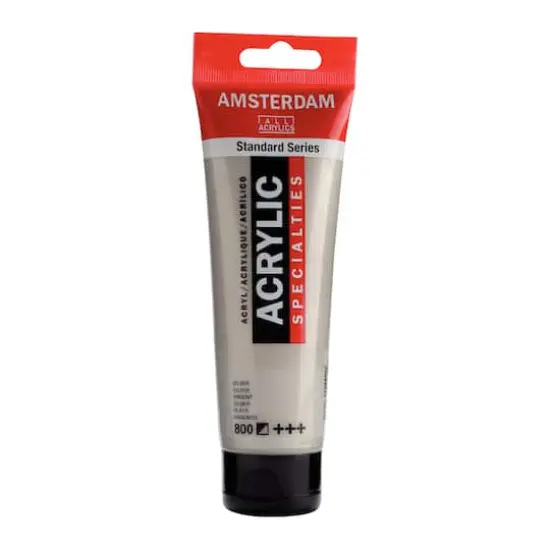 Amsterdam 120mL Standard Acrylic Paint 800 Silver {1}