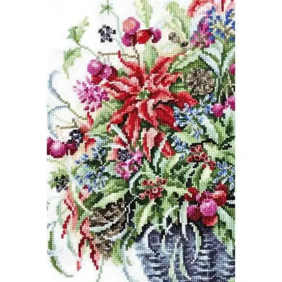 Luca-s December Bouquet? Counted Cross Stitch Kit {10}
