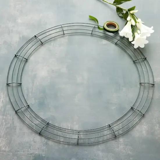 24" Wire Wreath Frame by Ashland&reg; {3}