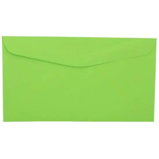JAM Paper 3.625" x 6.5" Premium Commercial Envelopes, 100ct. Light Green {1}