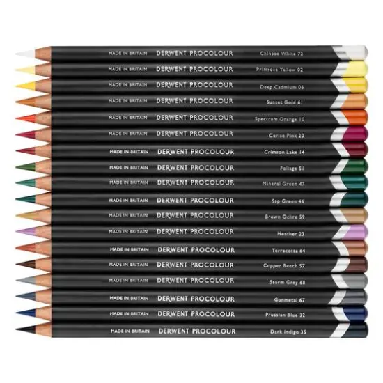 Derwent&reg; Procolour Pencil 24 Color Tin Set {3}