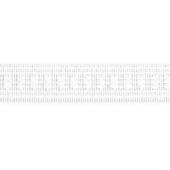 Dritz&reg; 1/2" White Ribbed Non-Roll Elastic {4}