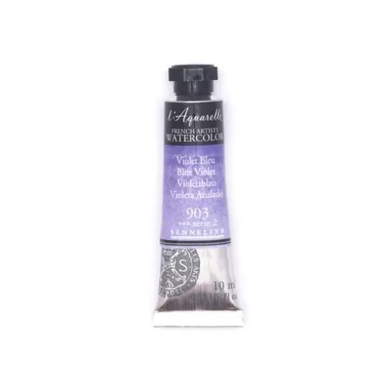 Sennelier French Artists' Watercolor, 10mL 903 Blue Violet S2 {1}