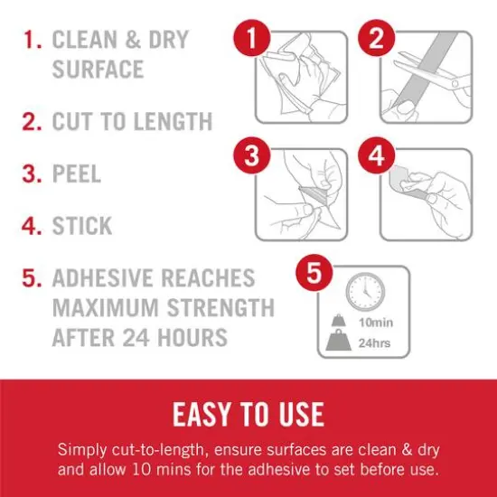 VELCRO&reg; Brand Square Sticky Back Fasteners {6}