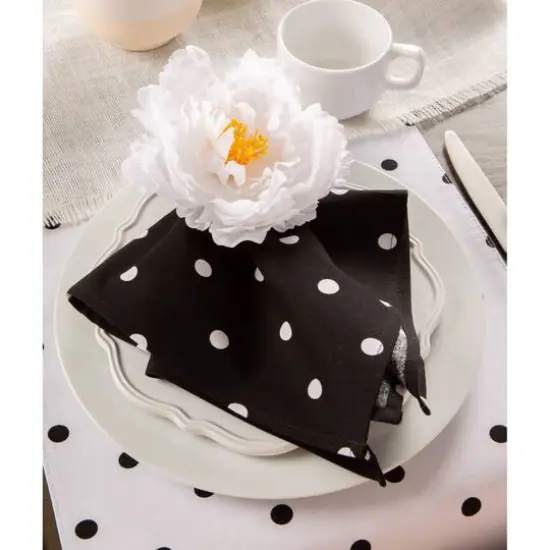 DII&reg; Peony Napkin Rings, 4ct. White {8}