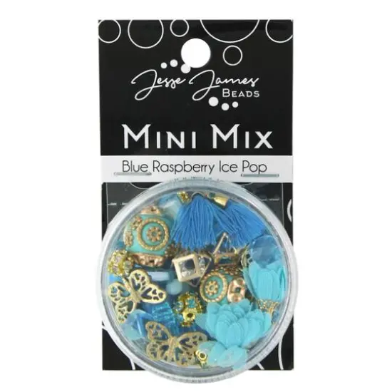Jesse James Beads Market Fresh Mini Mix Blue Raspberry {4}