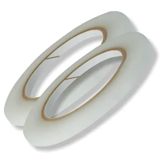 JAM Paper 0.25" Clear Floral Accessories Waterproof Container Tape, 2ct. {1}