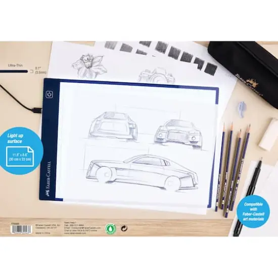 Faber-Castell Creative Studio LED Light Tracing Board {8}
