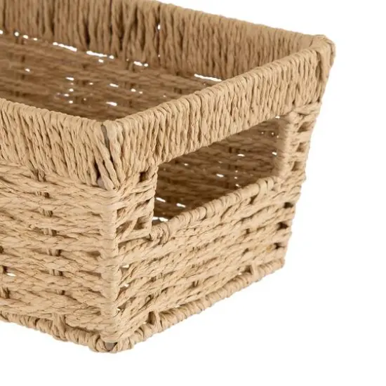 Simplify Small Dutch Weave Shelf Storage Basket {7}