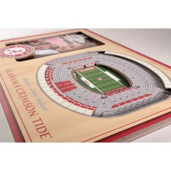 College Football 3D StadiumViews Picture Frame Alabama Crimson Tide {5}