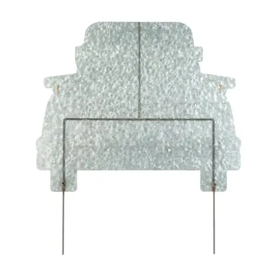 Glitzhome&reg; 26" Patriotic America Metal Truck Yard Stake {9}