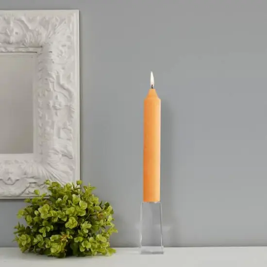 Root Candles 9" Unscented Timberline&trade; Collenette Taper Candles, 4ct. Mandarin {4}