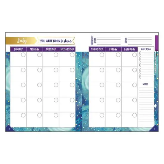 Carson Dellosa Education&reg; Galaxy Teacher Planner {4}