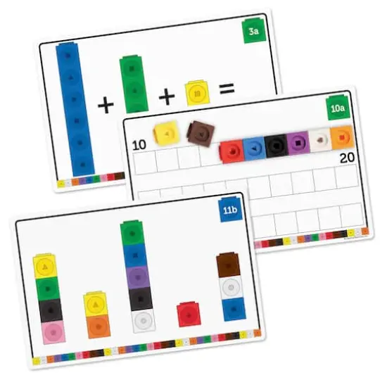 Learning Resources MathLink Cubes Early Math Activity Set {3}
