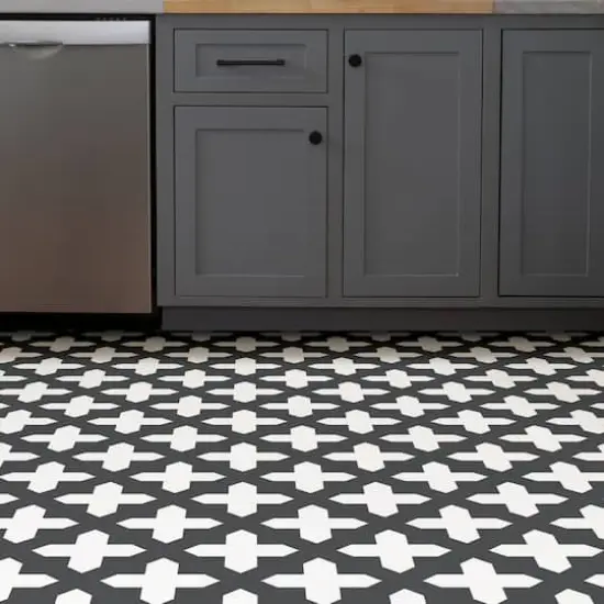 FloorPops Nordic Peel & Stick Floor Tiles {3}