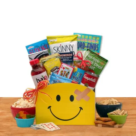 Smiles Across the Miles Get Well Gift Box {1}