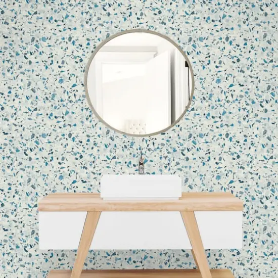 Surface Style Floored Peel & Stick Wallpaper Aegean {3}