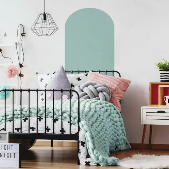 RoomMates X-Large Teal Arch Peel & Stick Wall Decal {5}