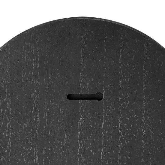 American Art Decor Lunar Ledges Wall shelf in Black - 23.75" x 14" {8}