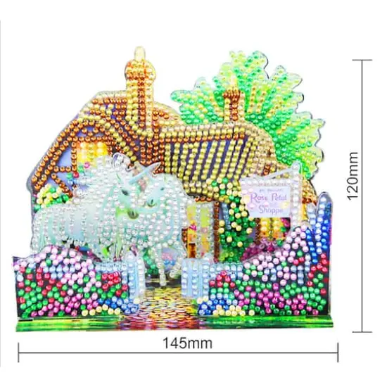 Sparkly Selections Unicorns at Home 3D Decoration Diamond Painting {3}