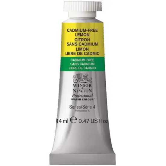 Winsor & Newton&reg; Professional Water Colour&trade; Paint Tube, 14mL Cadmium-Free Lemon {1}