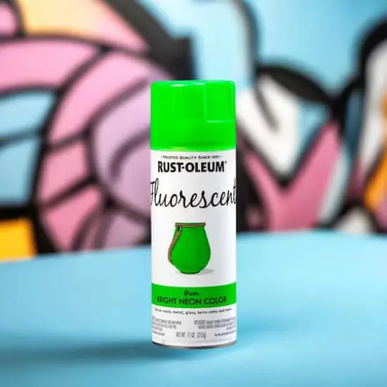 Rust-Oleum&reg; Fluorescent Spray Paint Green {1}