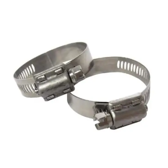 Swim Central 2.5" Silver Hose Clamps, 2ct. {4}