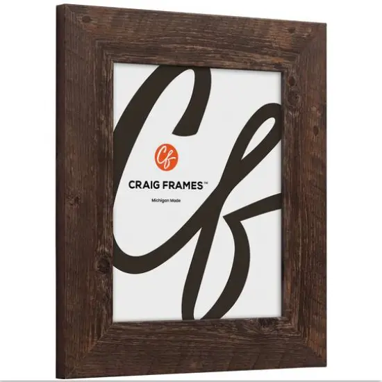 4 Pack Craig Frames American Barn Brown Oak Picture Frame {4}