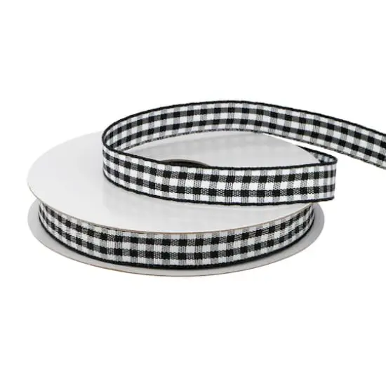 3/8" x 2yd. Gingham Value Pack Ribbon by Celebrate It&reg; {3}