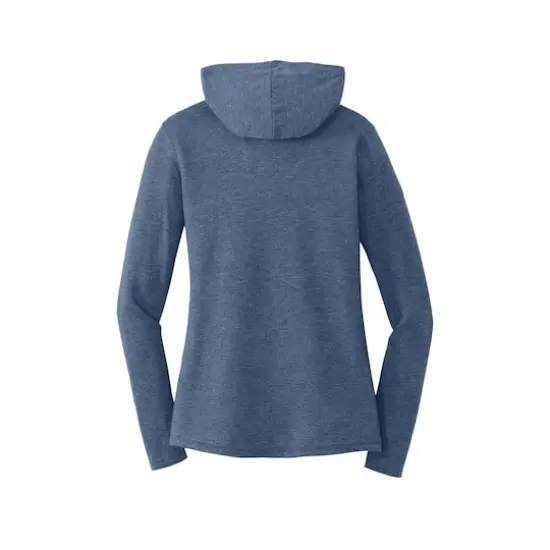 District&reg; Women's Perfect Tri&reg; Long Sleeve Hoodie Navy Frost {5}