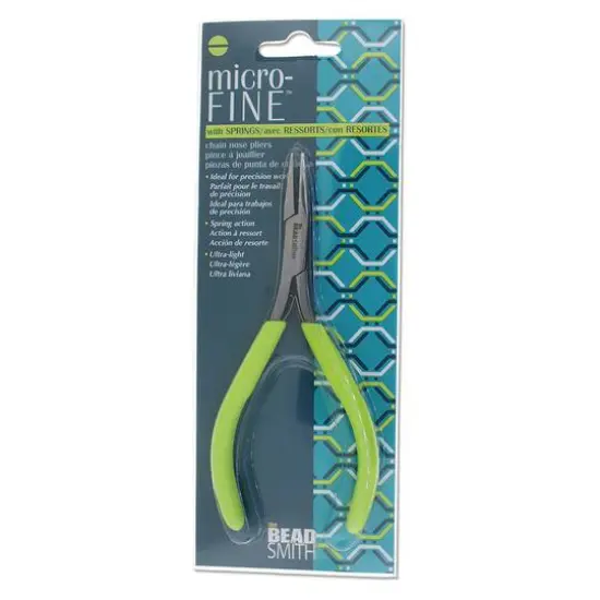 The Beadsmith&reg; Micro-Fine&trade; Chain Nose Pliers {3}