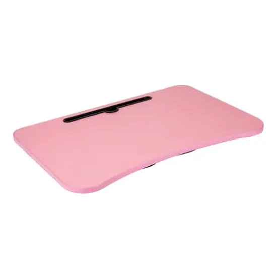 Mind Reader Freestanding Portable Foldable Lap Desk with Fold-Up Legs Pink {6}
